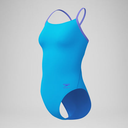 Club Training Solid Flyback 2.0 Swimsuit Blue | Speedo