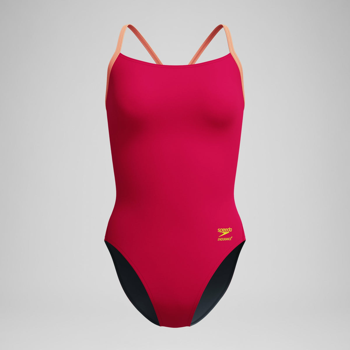 Club Training Solid Flyback 2.0 Swimsuit Red/Orange | Speedo